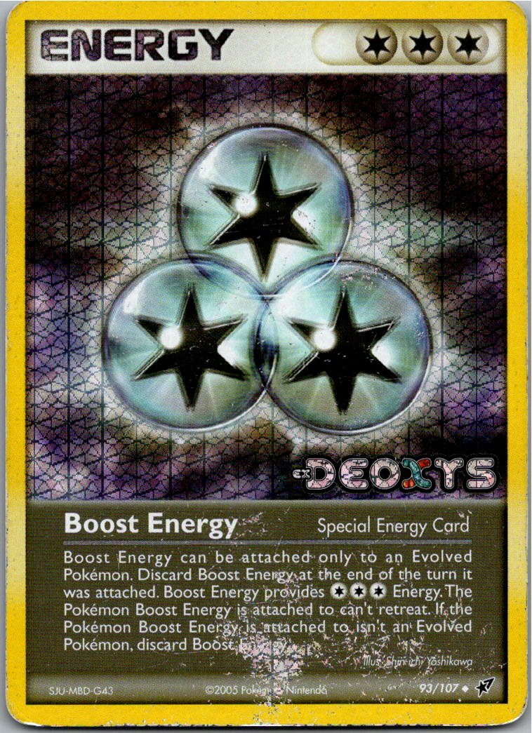 Boost Energy Antriebs-Energie 93/107 EX Deoxys – Vorderseite