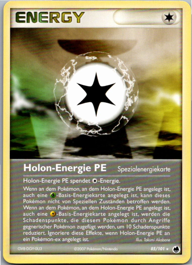 Holon-Energie PE 85/101 EX Dragon Frontiers – Vorderseite