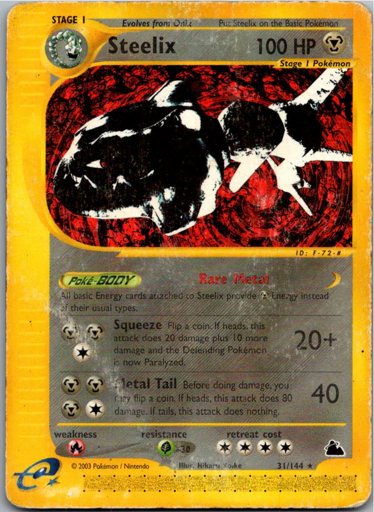 Steelix Stahlos 31/144 Skyridge – Vorderseite