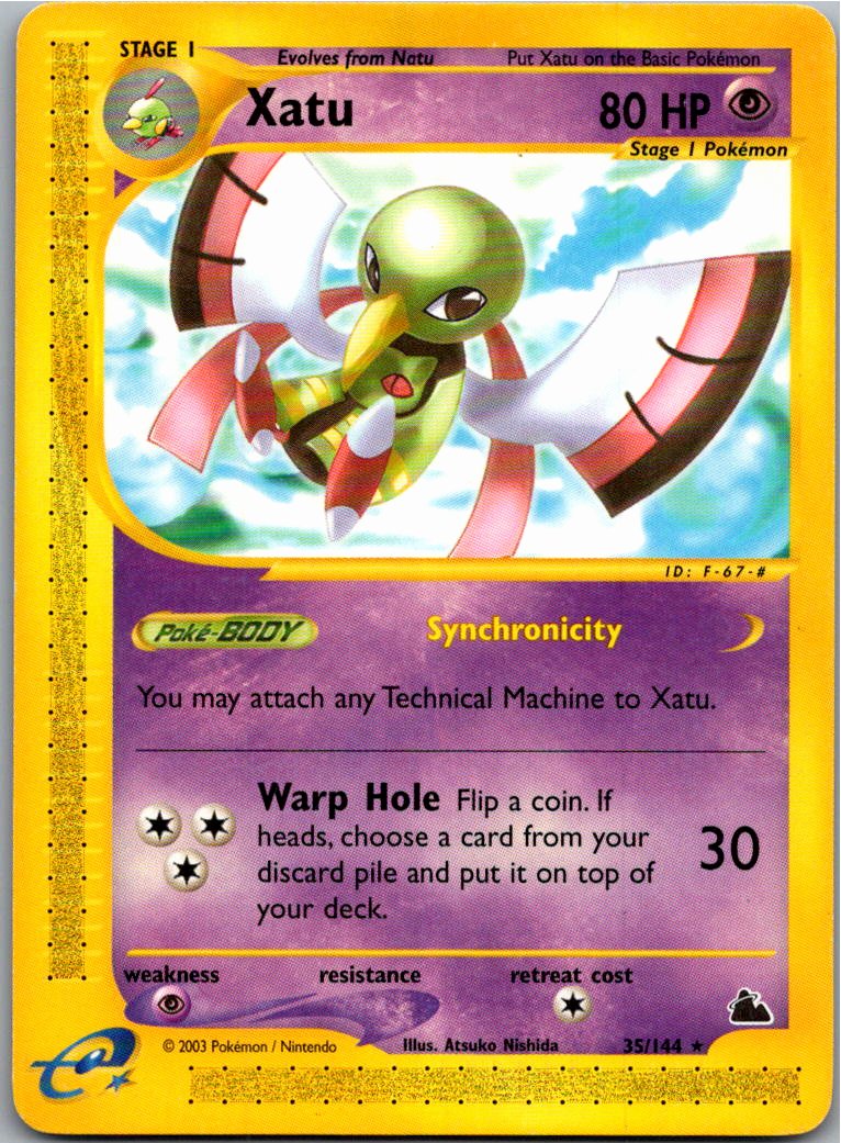 Xatu 35/144 Skyridge – Vorderseite