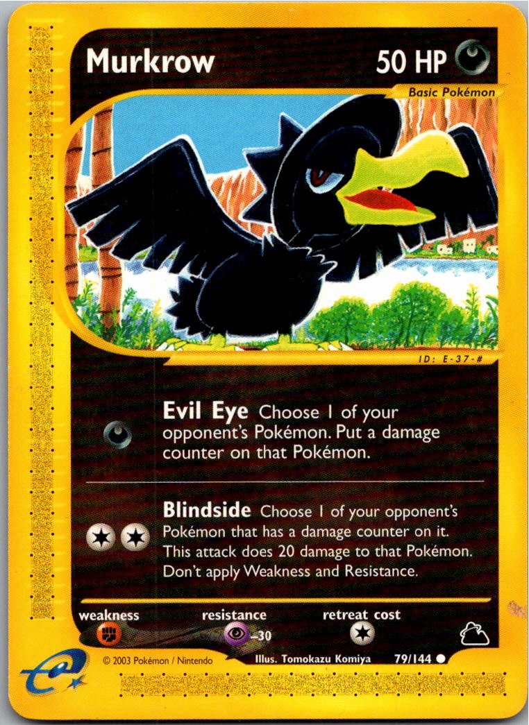 Murkrow Kramurx 79/144 Skyridge – Vorderseite