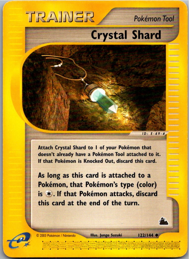 Crystal Shard Kristallscherbe 122/144 Skyridge – Vorderseite