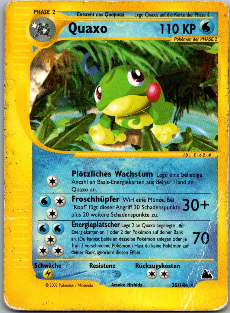 Quaxo 25/144 Skyridge – Vorderseite