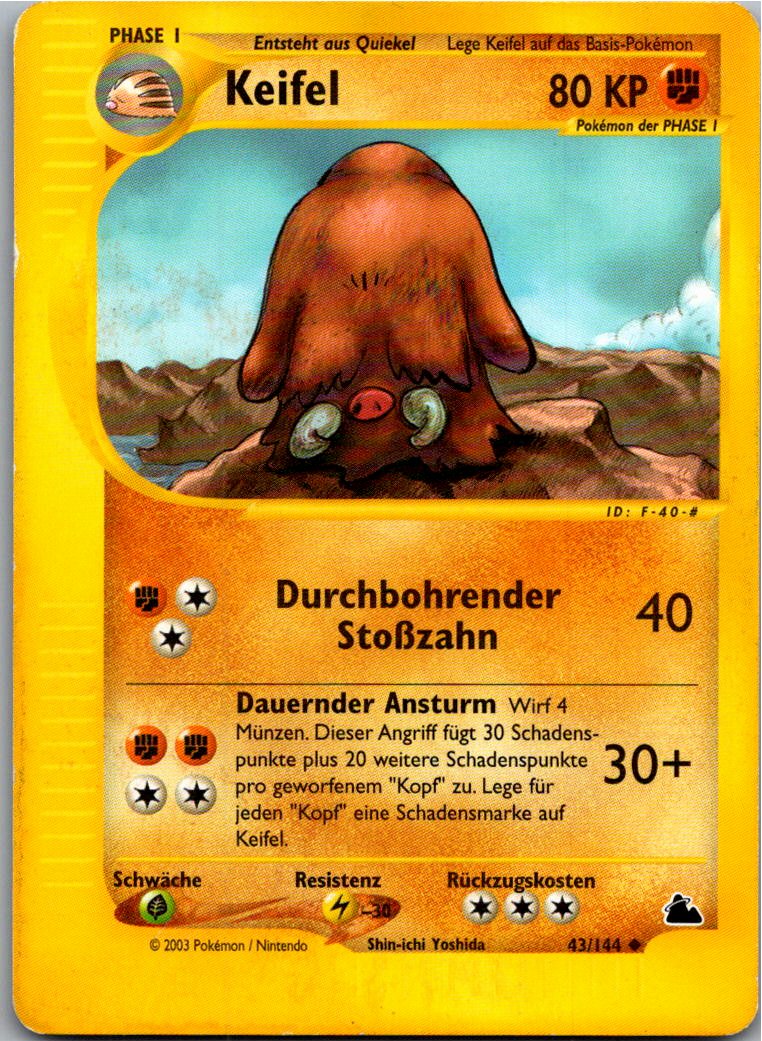 Keifel 43/144 Skyridge – Vorderseite