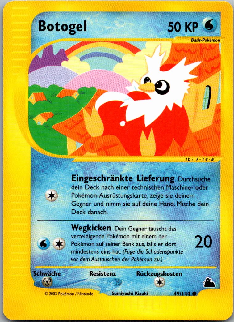 Botogel 49/144 Skyridge – Vorderseite