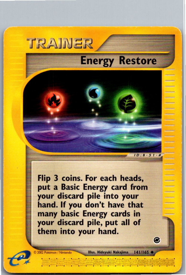 Energy Restore 141/165 Expedition – Vorderseite