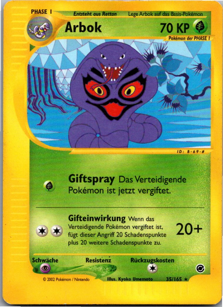 Arbok 35/165 Expedition – Vorderseite