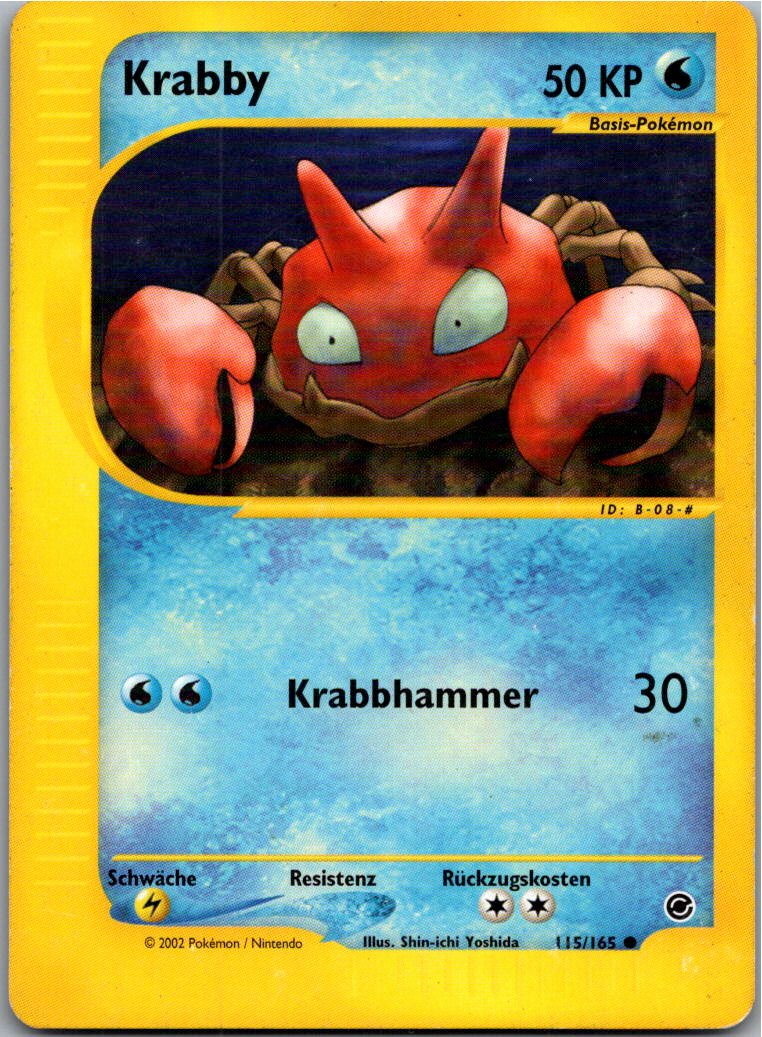 Krabby 115/165 Expedition – Vorderseite