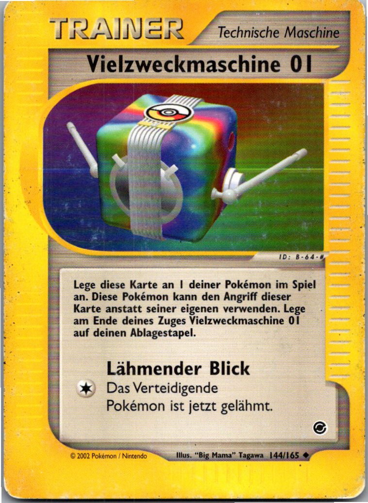 Vielzweckmaschine 01 144/165 Expedition – Vorderseite