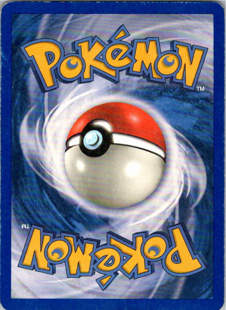 Beedrill Bibor 1/112 EX Feuerrot & Blattgrün – Rückseite