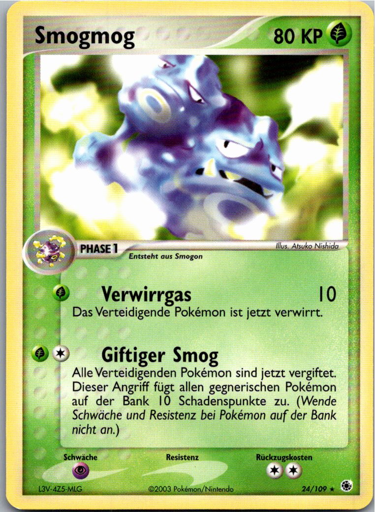 Smogmog 24/109 EX Rubin & Saphir – Vorderseite