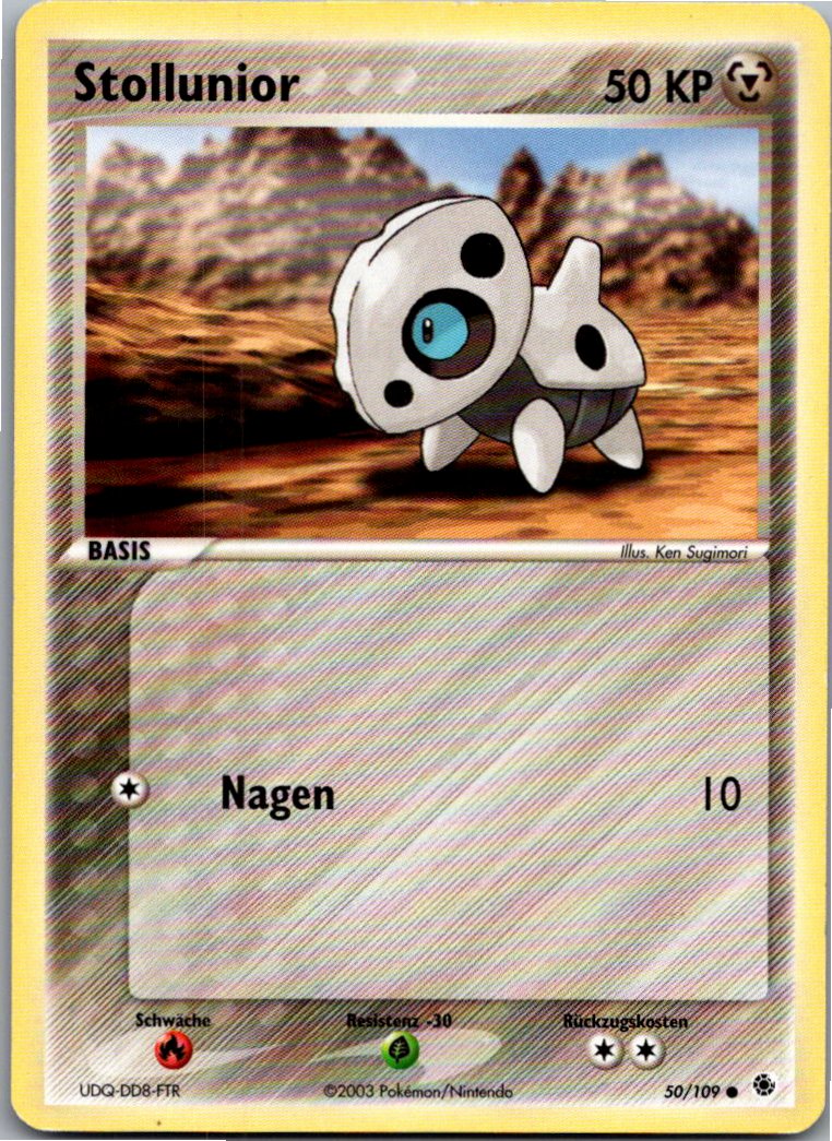 Stollunior 50/109 EX Rubin & Saphir – Vorderseite