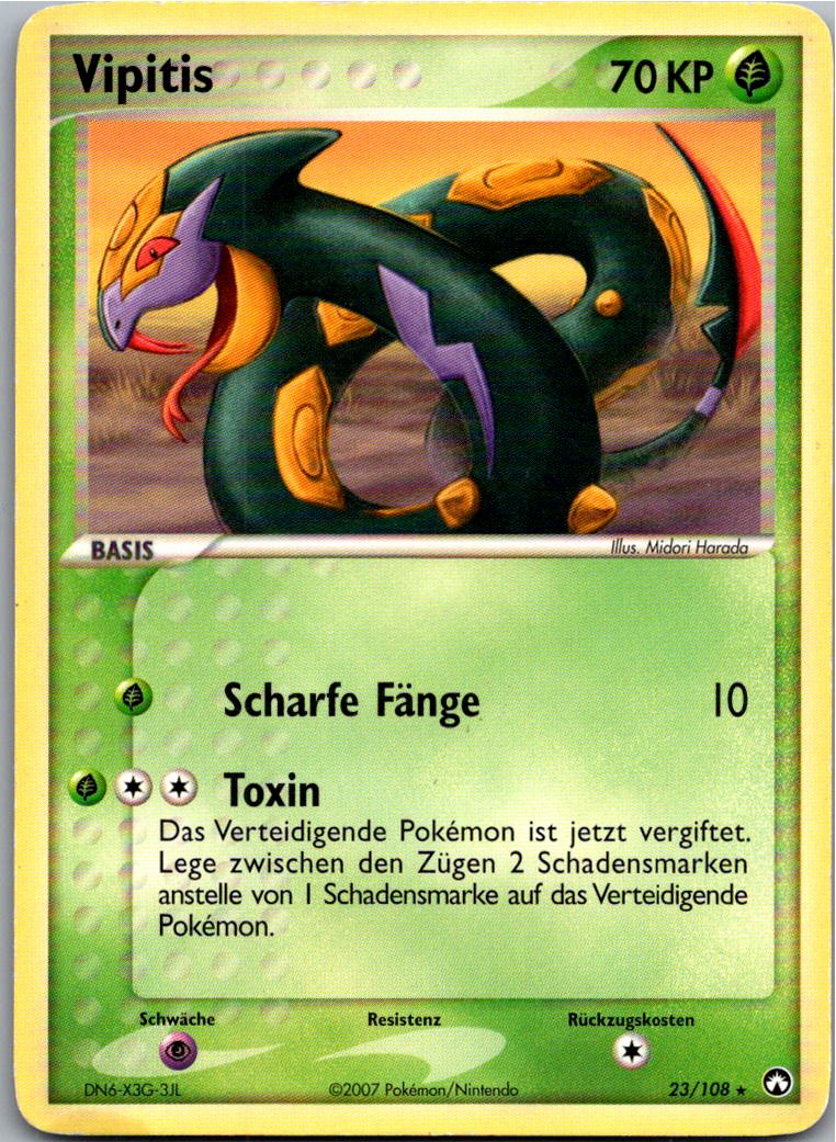 Vipitis 23/108 EX Power Keepers – Vorderseite