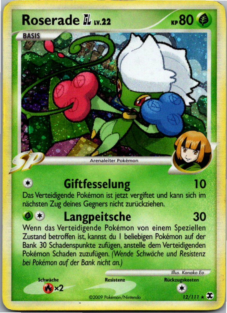 Roserade 12/111 Aufstieg der Rivalen – Vorderseite