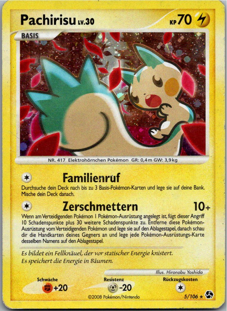 Pachirisu 5/106 Epische Begegnungen – Vorderseite