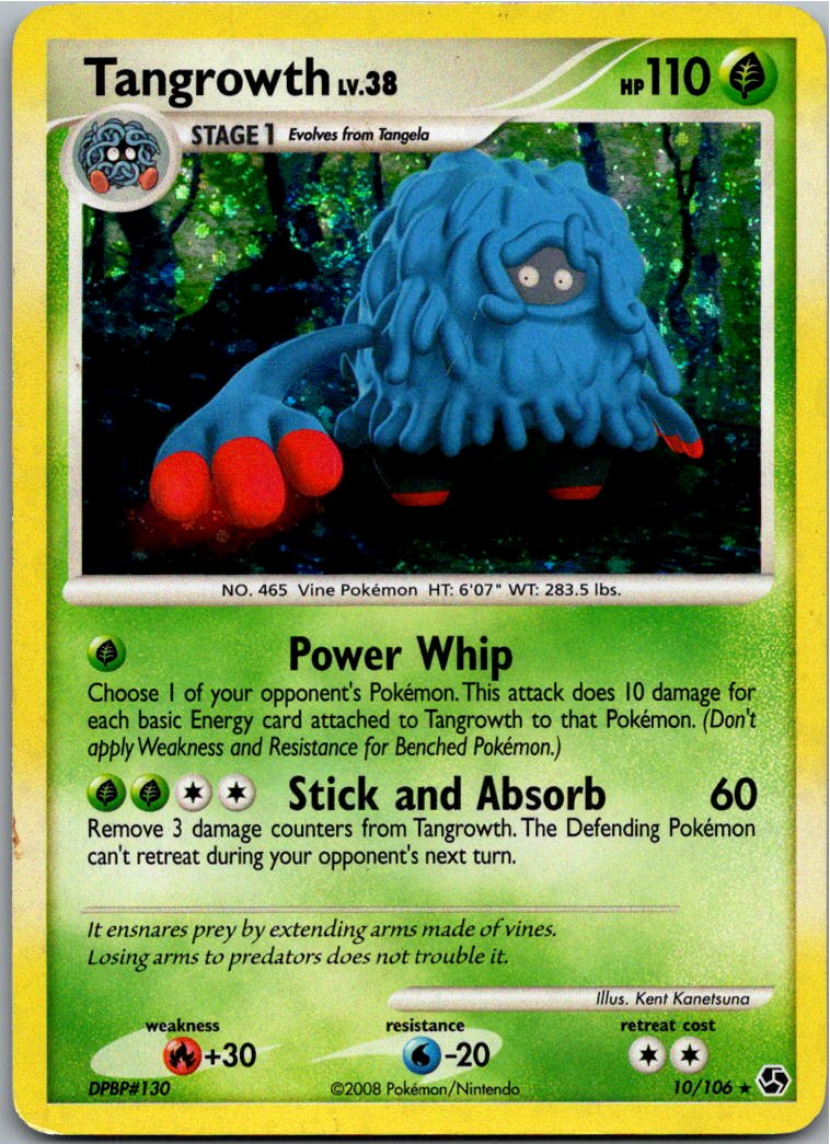 Tangrowth Tangoloss 10/106 Epische Begegnungen – Vorderseite