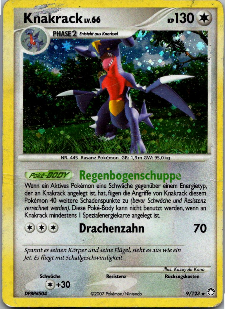 Knakrack 9/123 Geheimnisvolle Schätze – Vorderseite