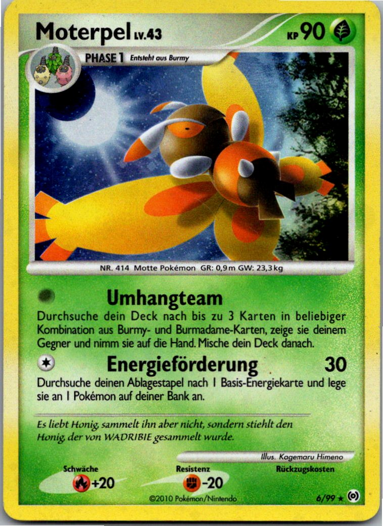 Moterpel 6/99 Arceus – Vorderseite