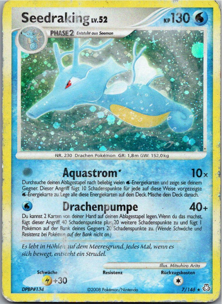 Seedraking 7/146 Erwachte Legenden – Vorderseite