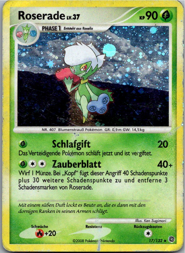 Roserade 17/132 Rätselhafte Wunder – Vorderseite