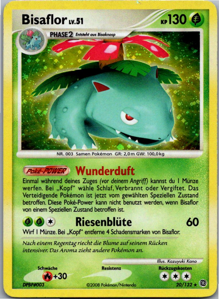 Bisaflor 20/132 Rätselhafte Wunder – Vorderseite