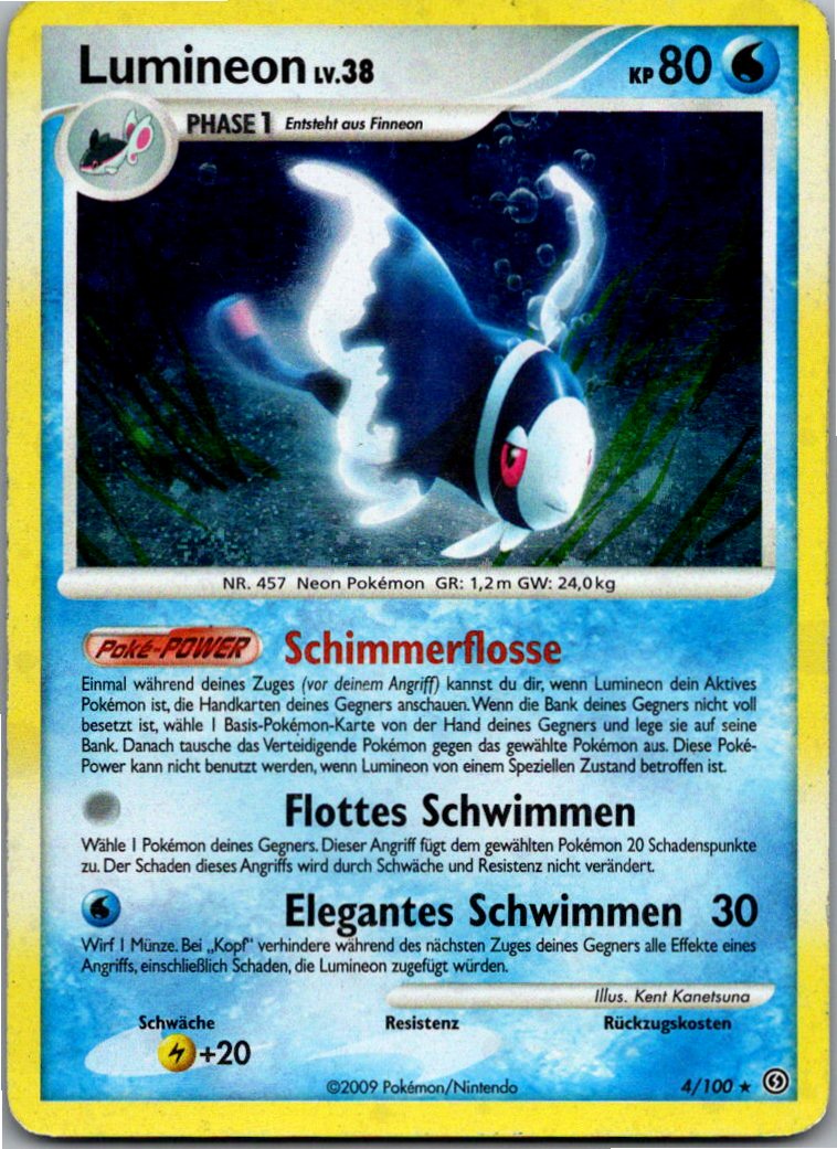 Lumineon 4/100 Sturmtief – Vorderseite