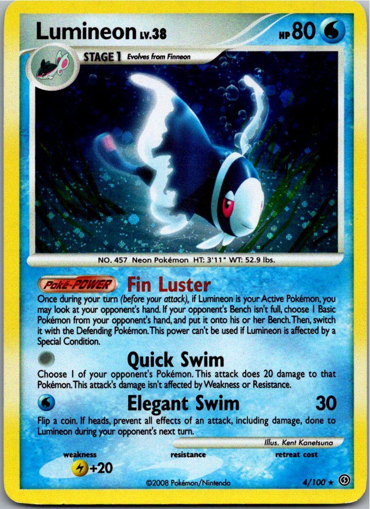 Lumineon 4/100 Sturmtief – Vorderseite