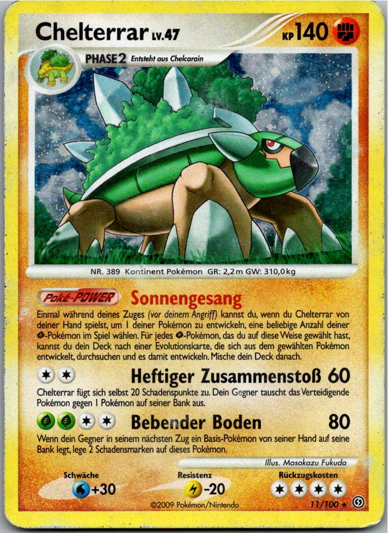 Chelterrar 11/100 Sturmtief – Vorderseite