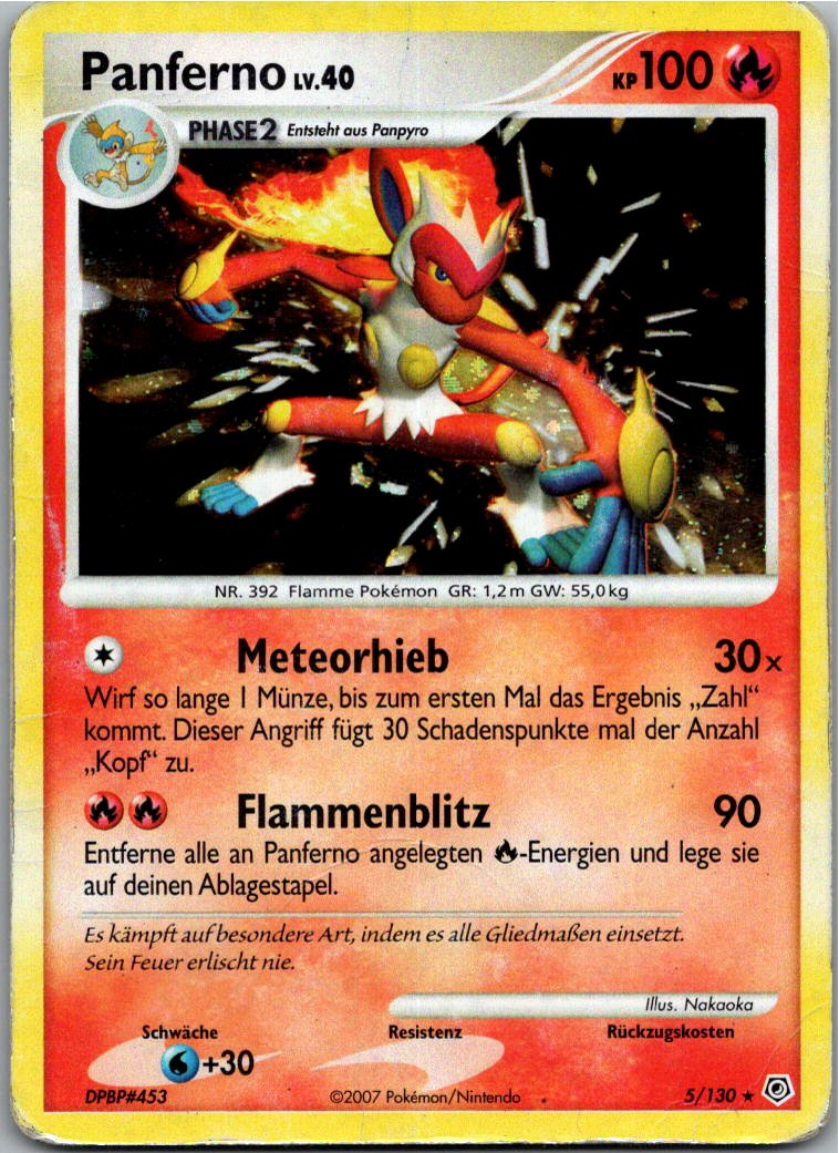 Panferno 5/130 Diamant & Perl – Vorderseite