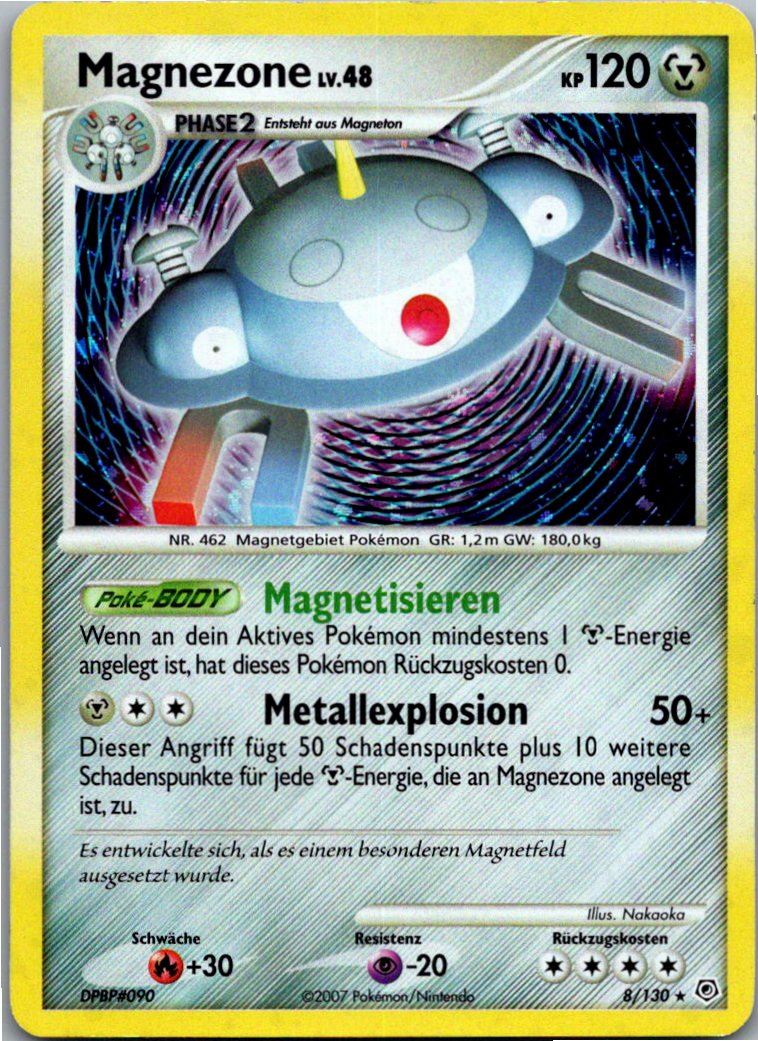 Magnezone 8/130 Diamant & Perl – Vorderseite