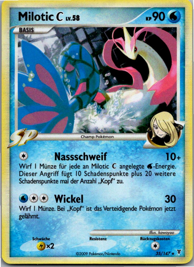 Milotic C 35/147 Ultimative Sieger – Vorderseite