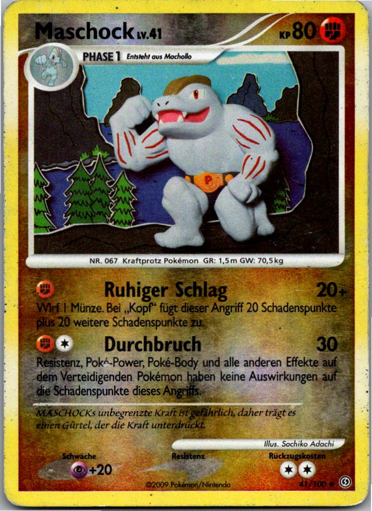 Maschock 41/100 Sturmtief – Vorderseite