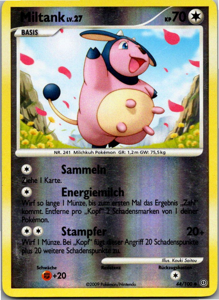Miltank 44/100 Sturmtief – Vorderseite