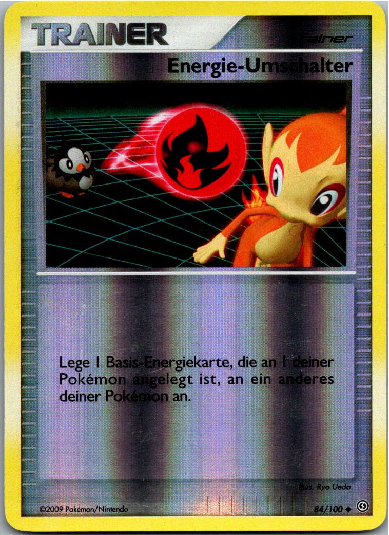 Energie-Umschalter 84/100 Sturmtief – Vorderseite