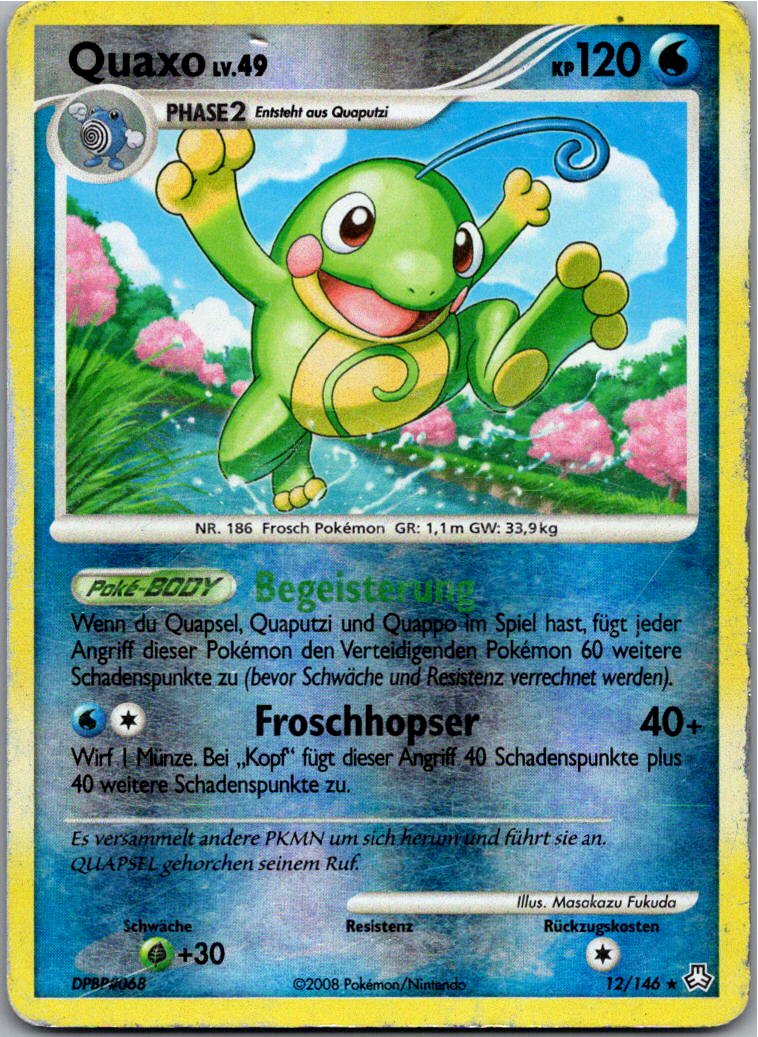 Quaxo 12/146 Erwachte Legenden – Vorderseite