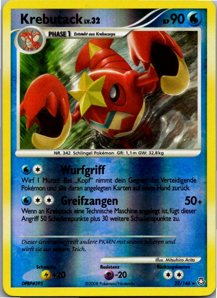Krebutack 22/146 Erwachte Legenden – Vorderseite