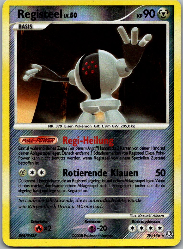 Registeel 39/146 Erwachte Legenden – Vorderseite