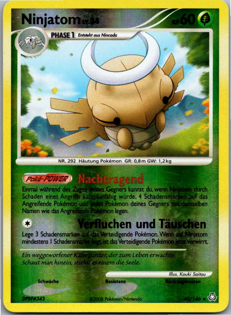Ninjatom 40/146 Erwachte Legenden – Vorderseite