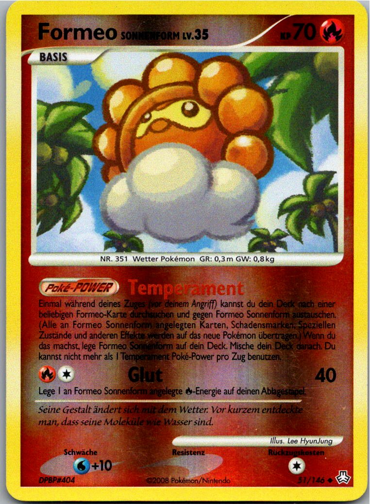 Formeo Sonnenform 51/146 Erwachte Legenden – Vorderseite