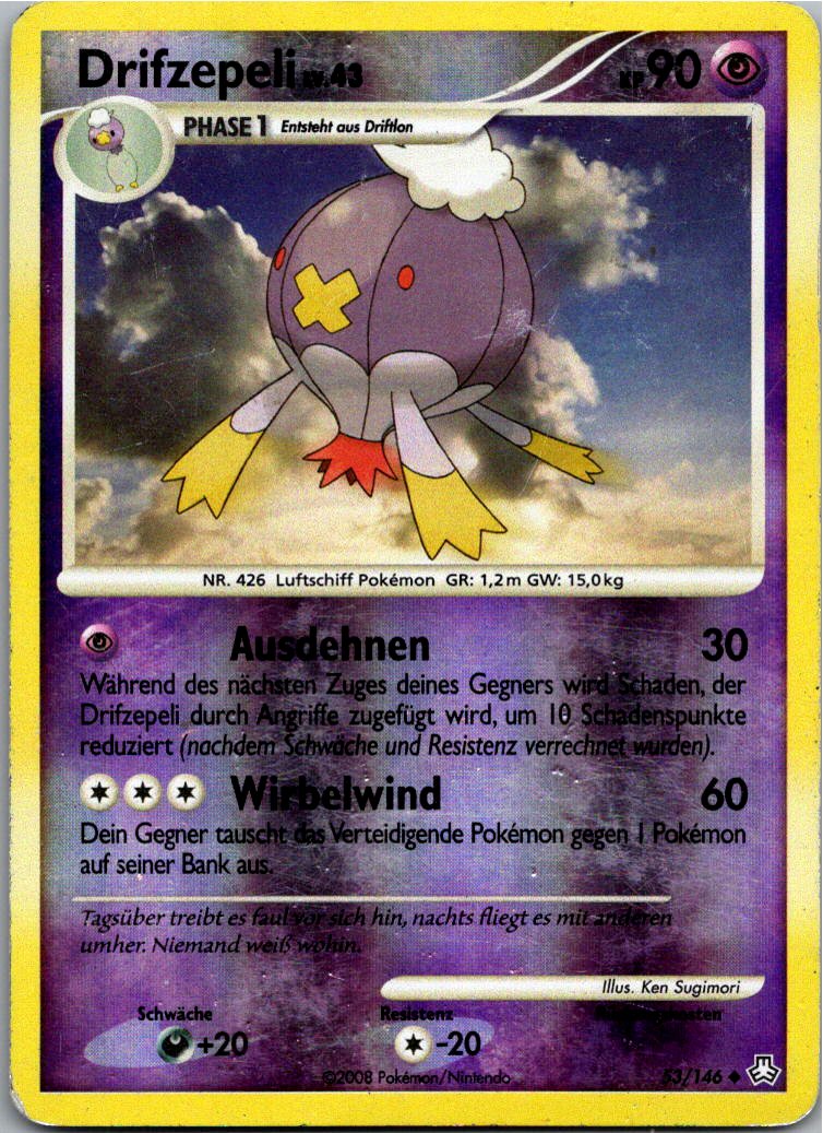Drifzepeli 53/146 Erwachte Legenden – Vorderseite