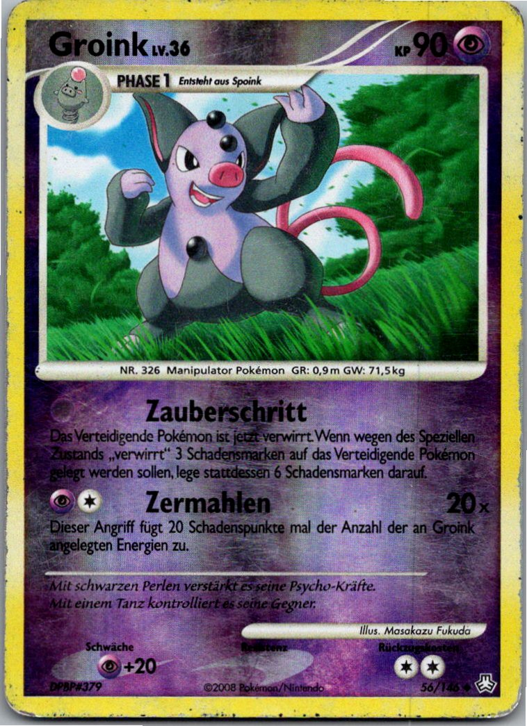 Groink 56/146 Erwachte Legenden – Vorderseite