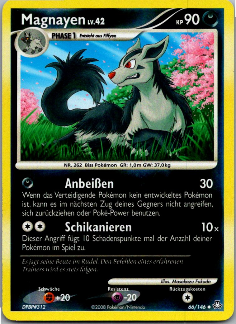 Magnayen 66/146 Erwachte Legenden – Vorderseite