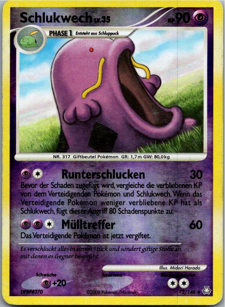 Schlukwech 72/146 Erwachte Legenden – Vorderseite
