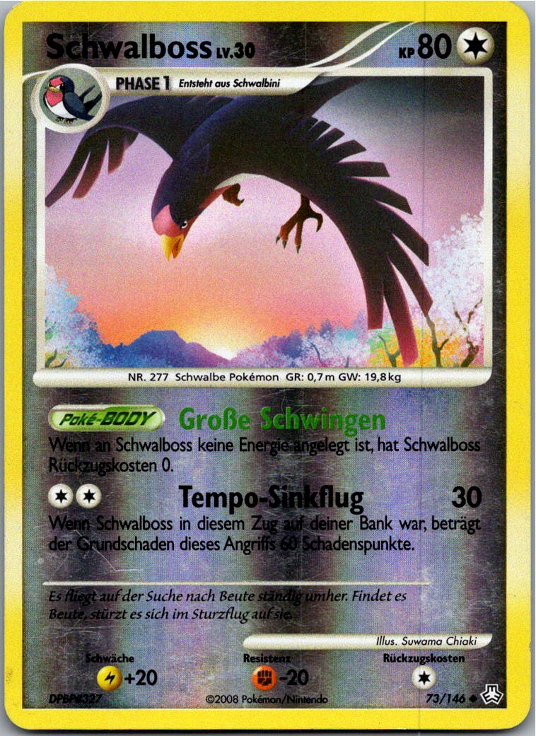 Schwalboss 73/146 Erwachte Legenden – Vorderseite