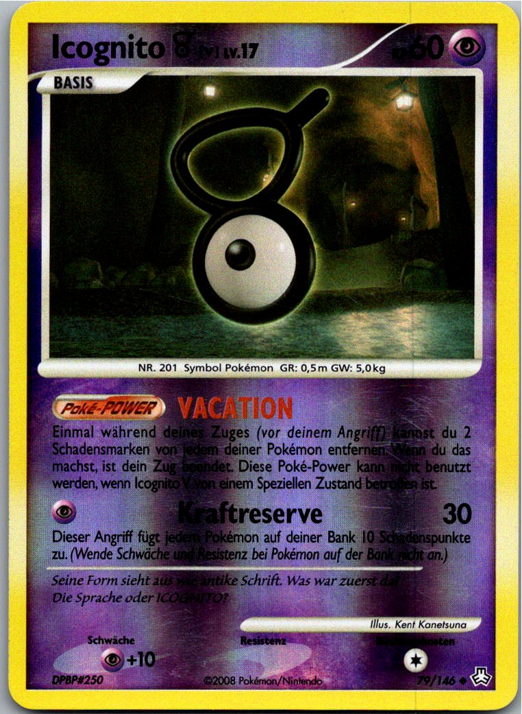 Icognito V 79/146 Erwachte Legenden – Vorderseite