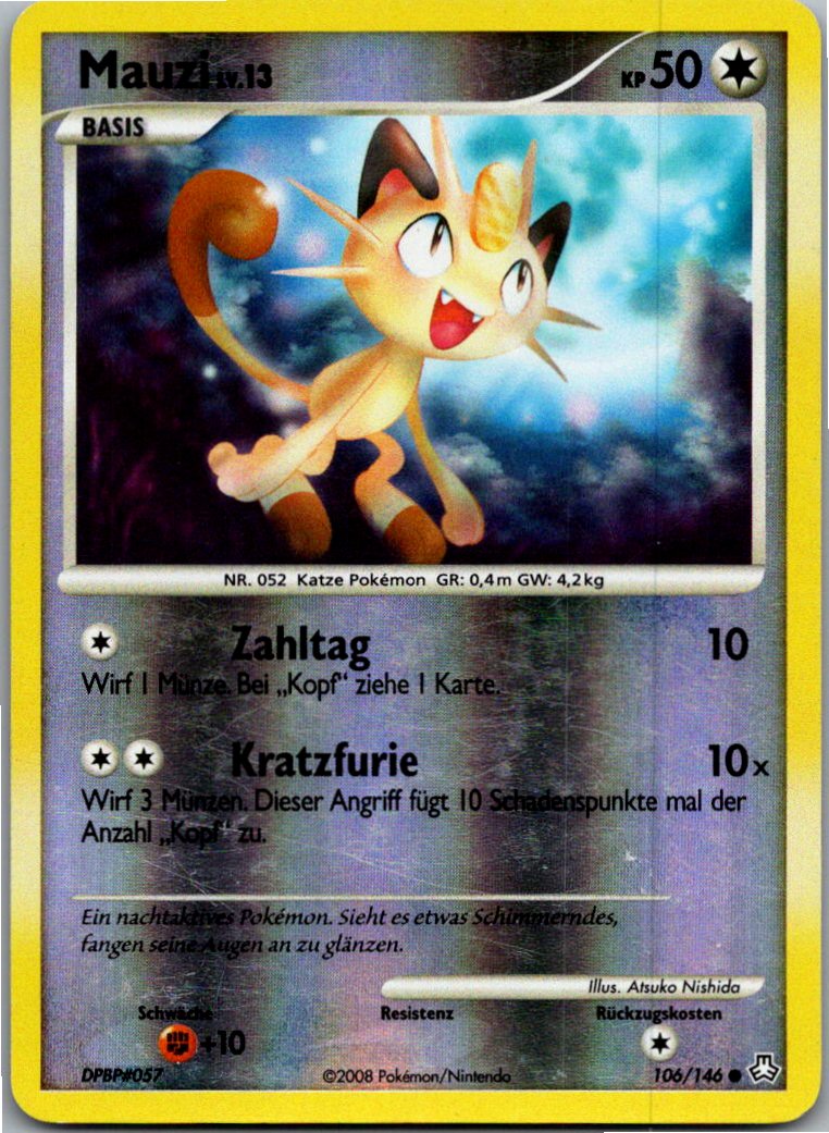 Mauzi 106/146 Erwachte Legenden – Vorderseite