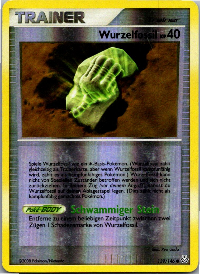Wurzelfossil 139/146 Erwachte Legenden – Vorderseite