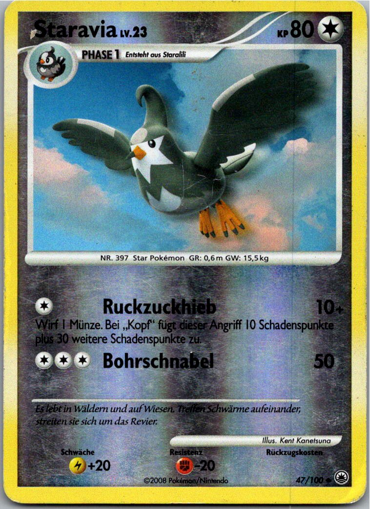 Staravia 47/100 Majestätischer Morgen – Vorderseite
