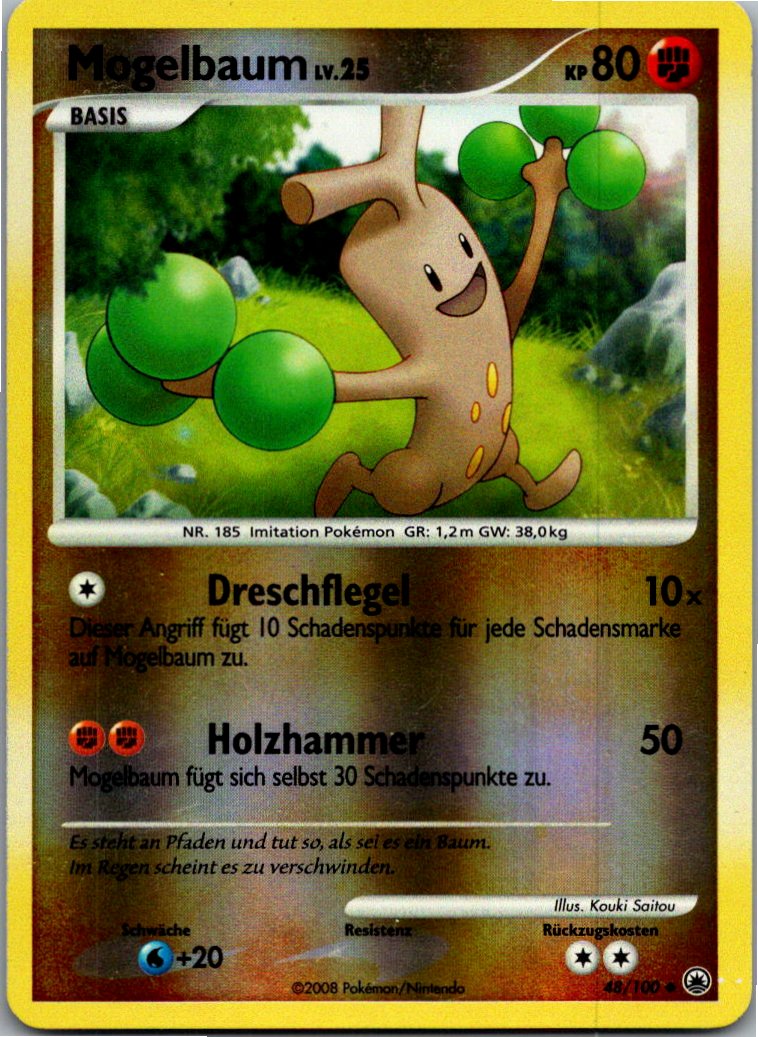 Mogelbaum 48/100 Majestätischer Morgen – Vorderseite
