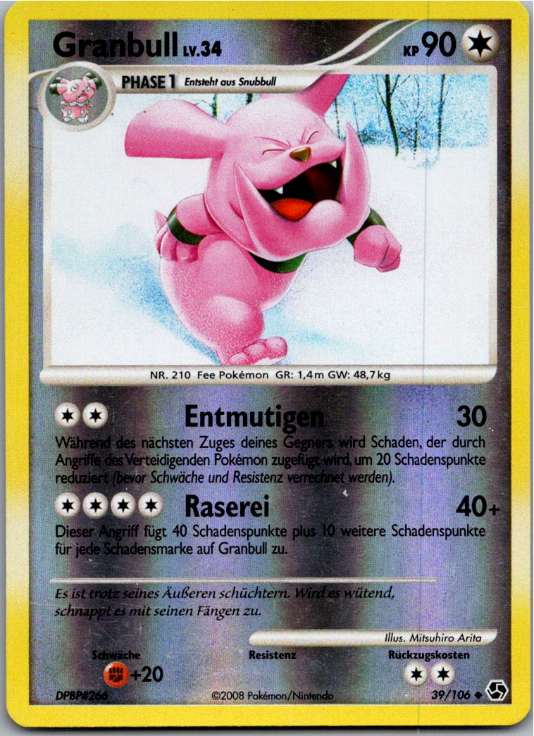Granbull 39/106 Epische Begegnungen – Vorderseite